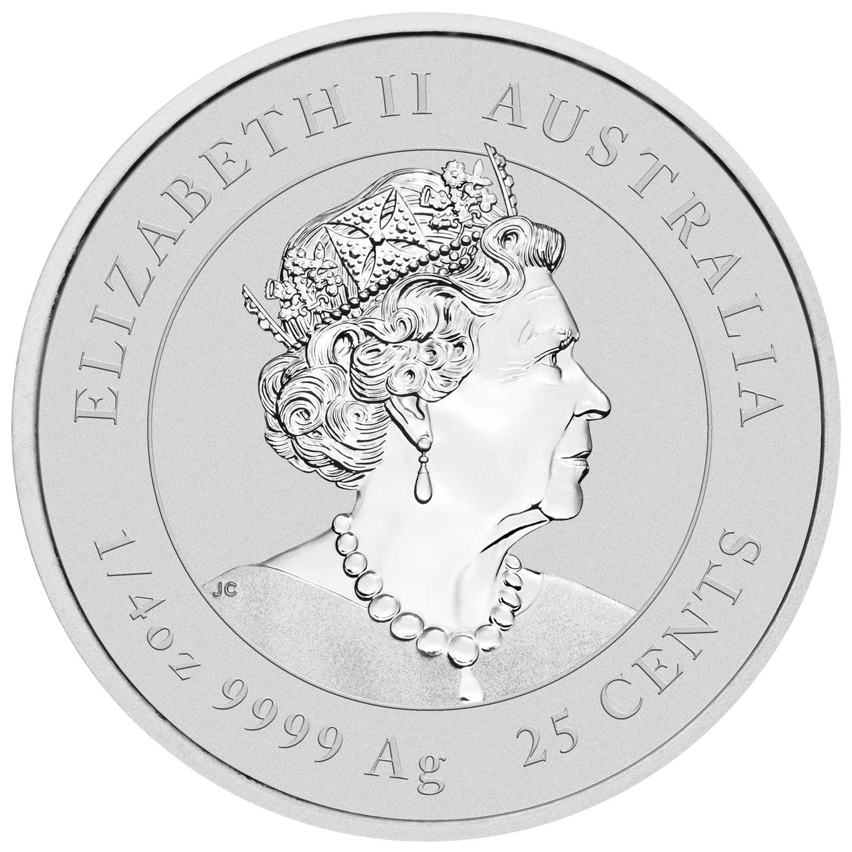 Australian Lunar Series III 2021 Year of the Ox 1/4oz Silver Coloured Coin in Card - Sydney Money Expo 2020