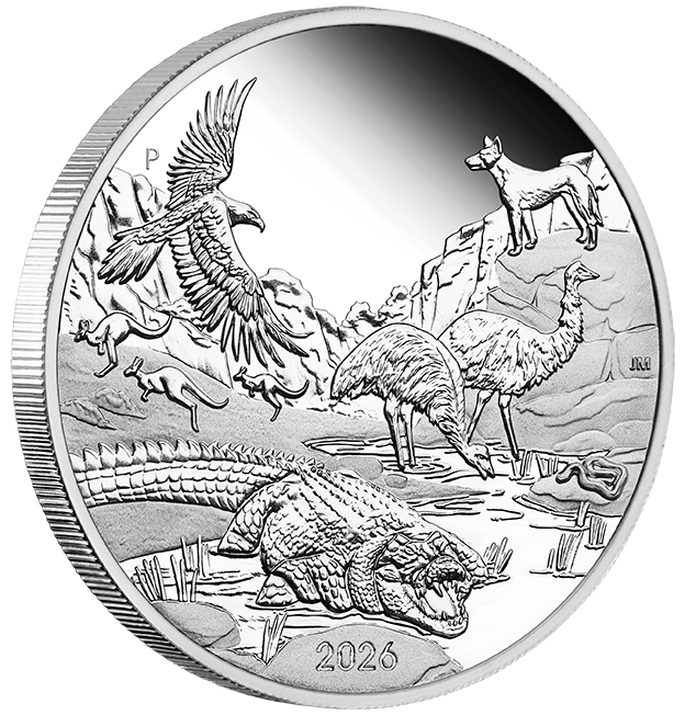 2026 1oz Wonders of Australia The Outback Silver Proof Coin