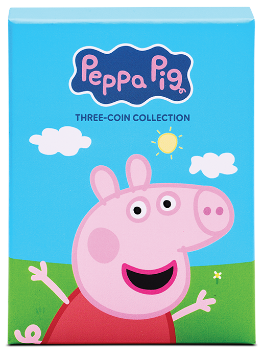 2026 $1 Peppa Pig Three Coin Set