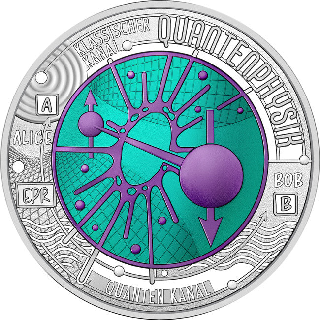 2026 25€ Austria Quantum Physics Ag/Niobium