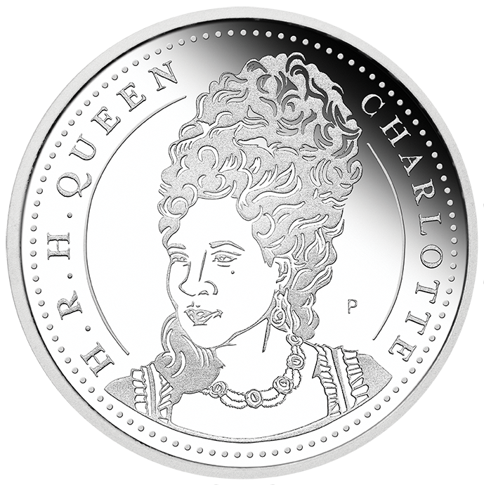 2026 1/2oz Bridgerton Queen Charlotte Silver Proof Coin
