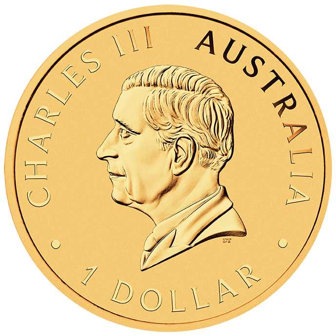2026 1oz Kookaburra Gold Plated Coin in Card Perth Stamp & Coin Show Special