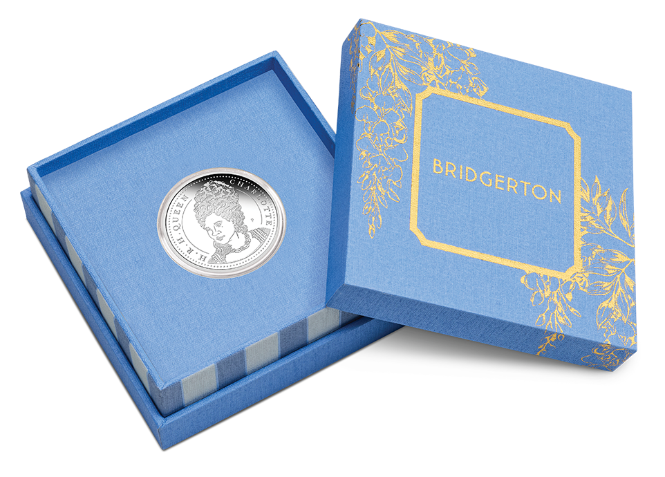 2026 1/2oz Bridgerton Queen Charlotte Silver Proof Coin