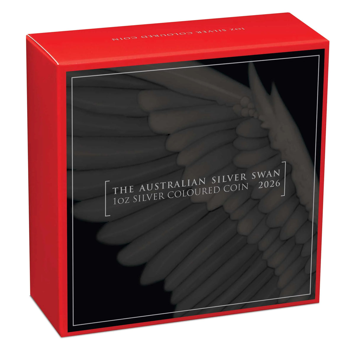 2026 1oz Swan Coloured Silver Coin