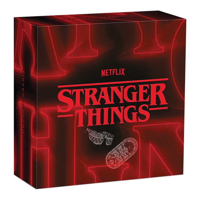 2026 1/2oz Stranger Things Eleven Vecna Silver Coloured Coin