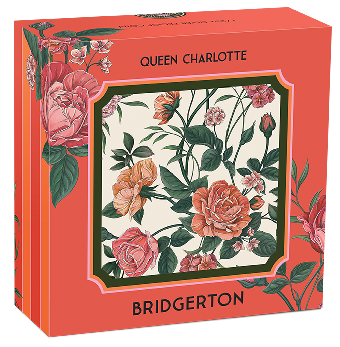 2026 1/2oz Bridgerton Queen Charlotte Silver Proof Coin