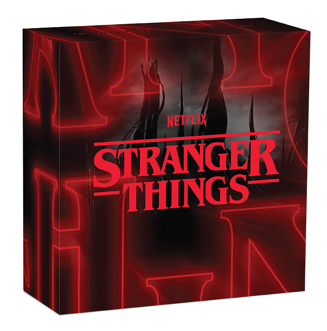 Stranger Things - Villains 2026 2oz Silver Antiqued Coloured Coin