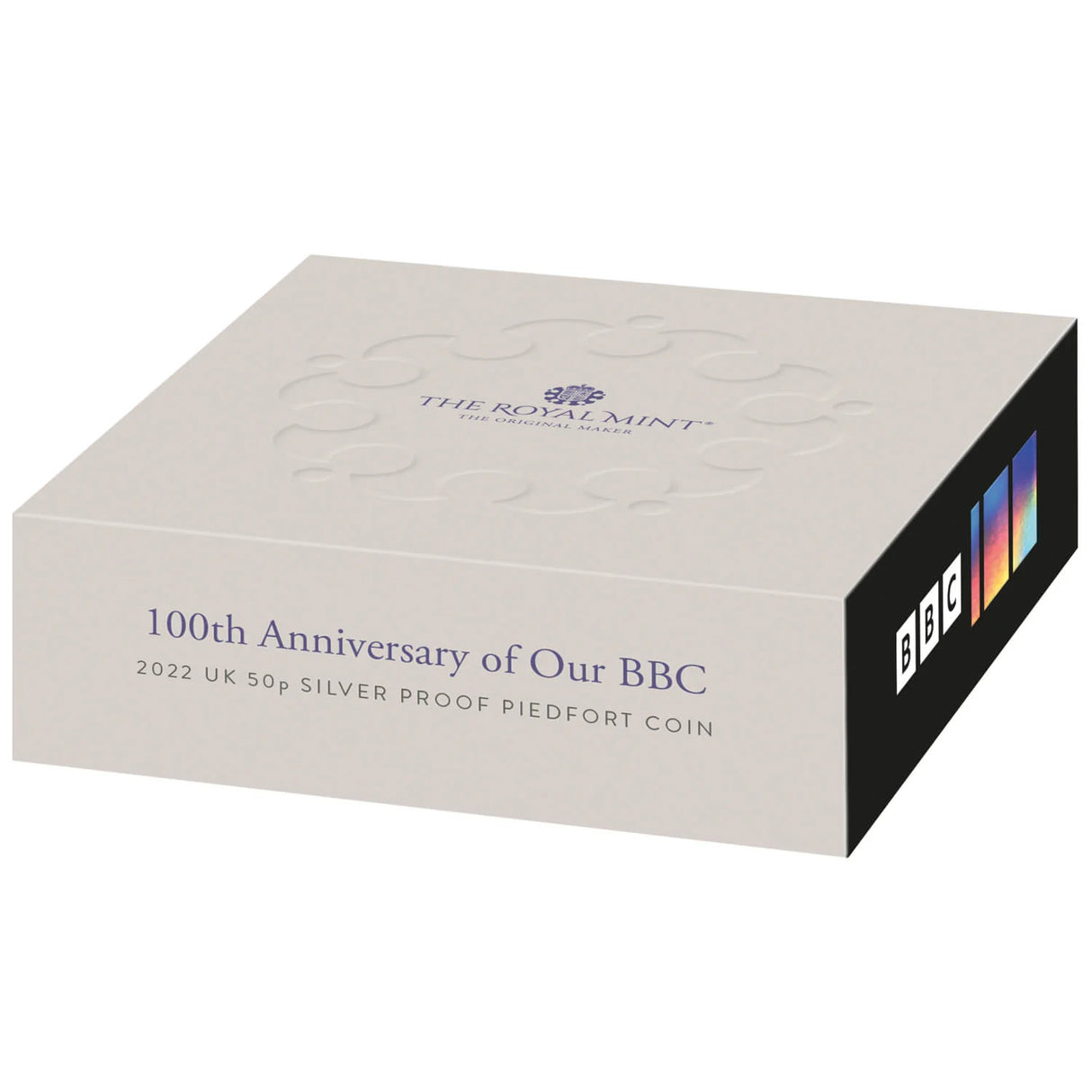 100th Anniversary of Our BBC 2022 50p Silver Proof Piedfort Coin