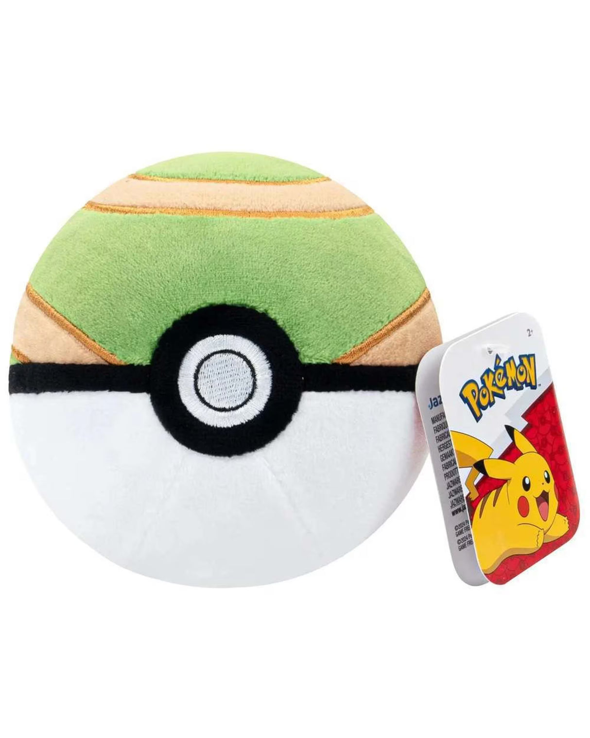 Pokemon 5 inch Poke Ball Nest Ball Plush