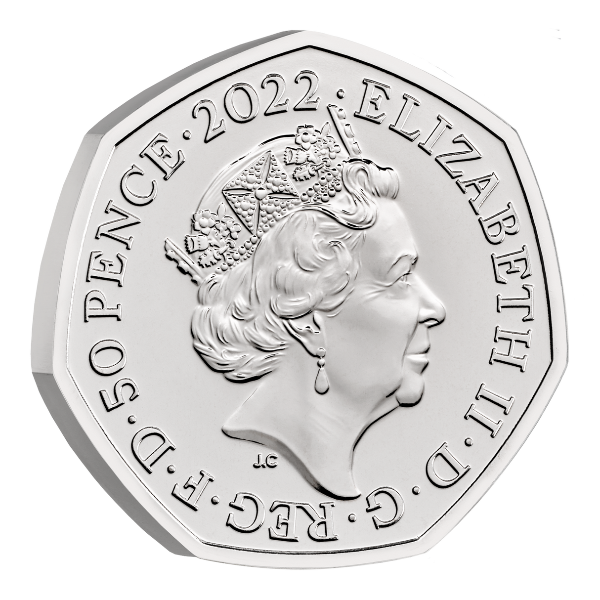 100th Anniversary of Our BBC 2022 50p Brilliant UNC