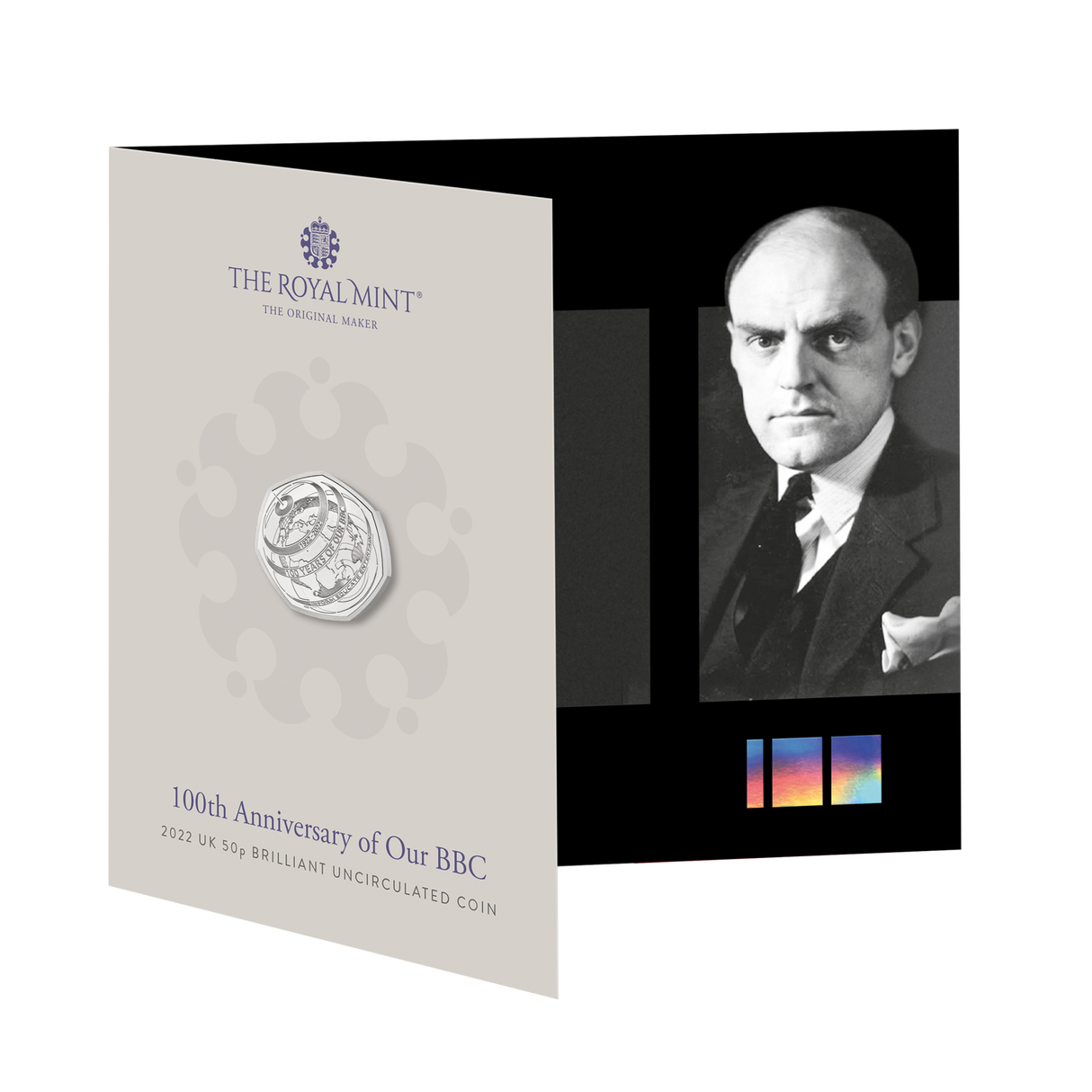 100th Anniversary of Our BBC 2022 50p Brilliant UNC