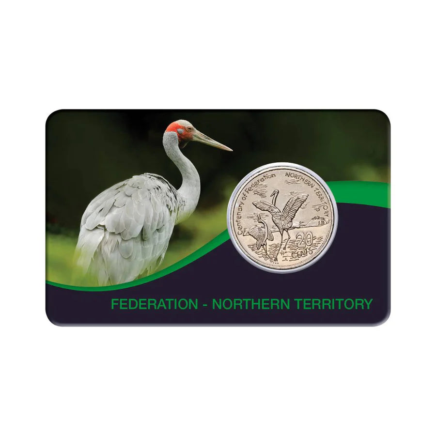 Australia Centenary of Federation 2001 20c Northern Territory Coin Pack