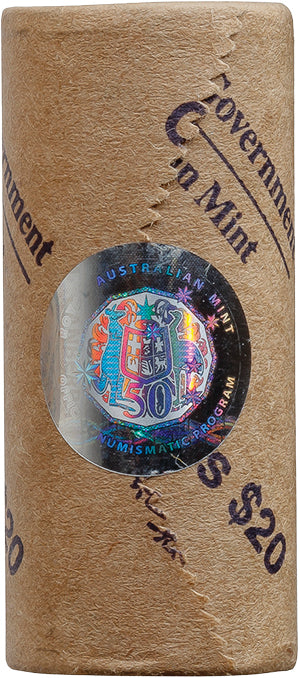 HM King Charles III 2025 Premium Coin Roll Set (5c, 10c, 20c, 50c, $1, $2)