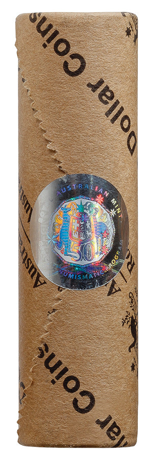 HM King Charles III 2025 Premium Coin Roll Set (5c, 10c, 20c, 50c, $1, $2)