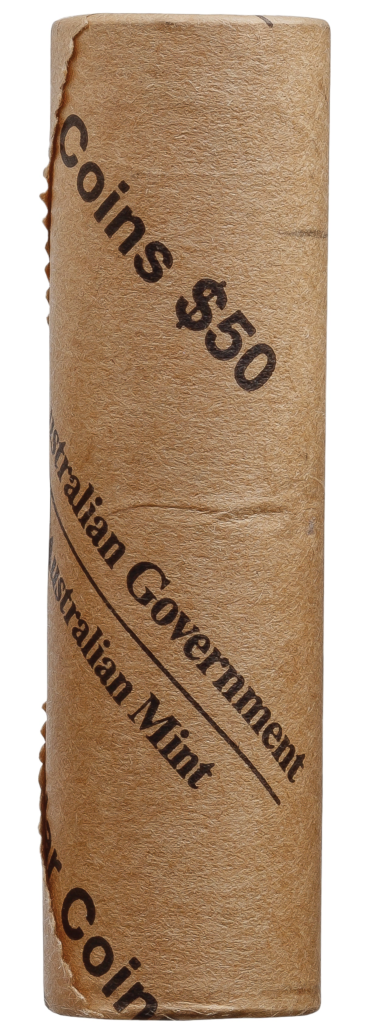 HM King Charles III 2025 $2 Non-Premium Coin Roll (With Coin Tube)