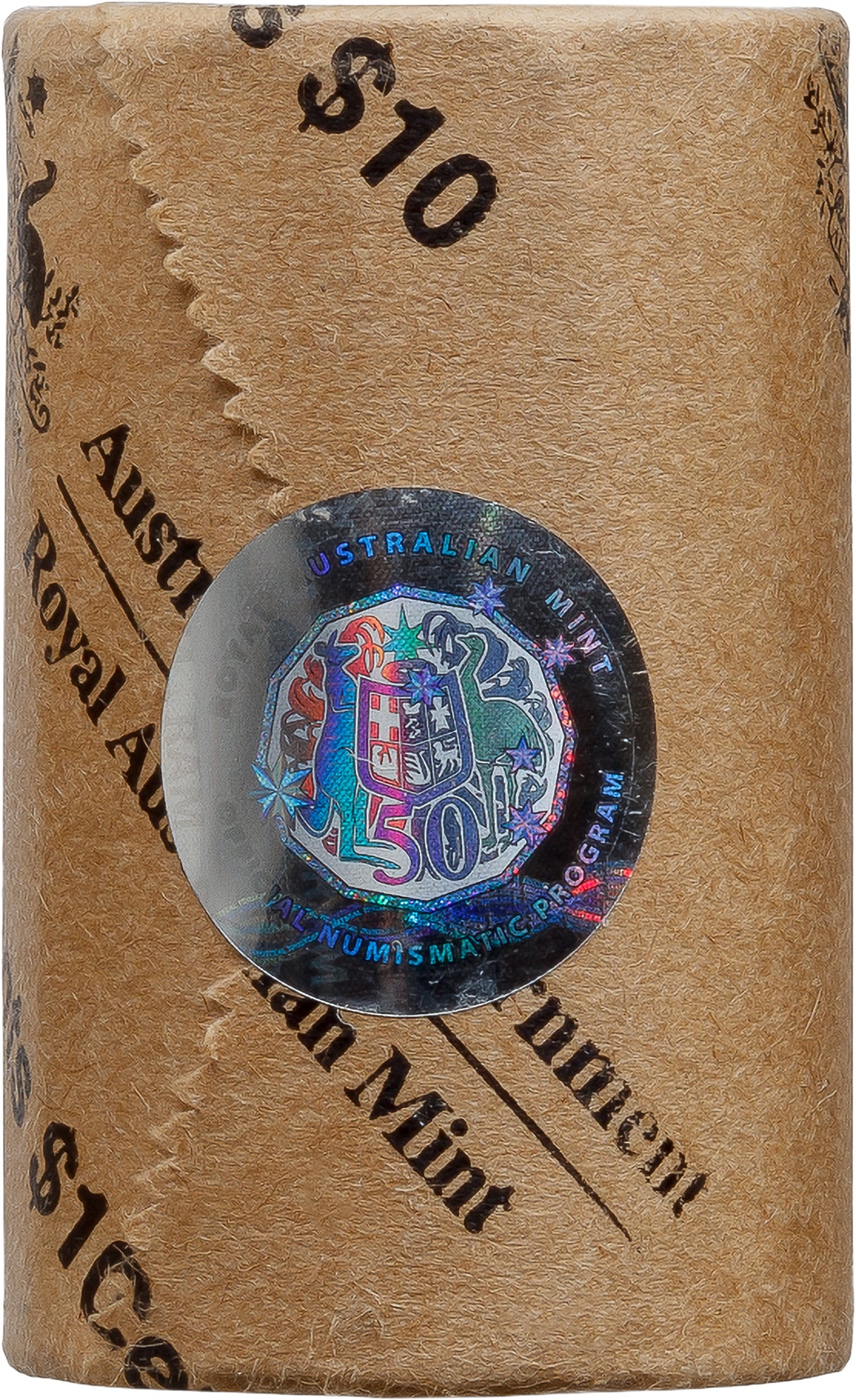 HM King Charles III 2025 Premium Coin Roll Set (5c, 10c, 20c, 50c, $1, $2)