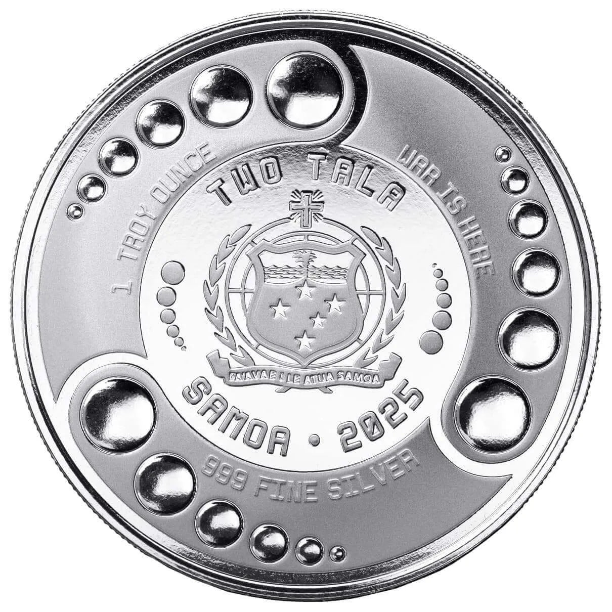 2025 Samoa Alien Architects 1oz Silver Coin Alpha Strike