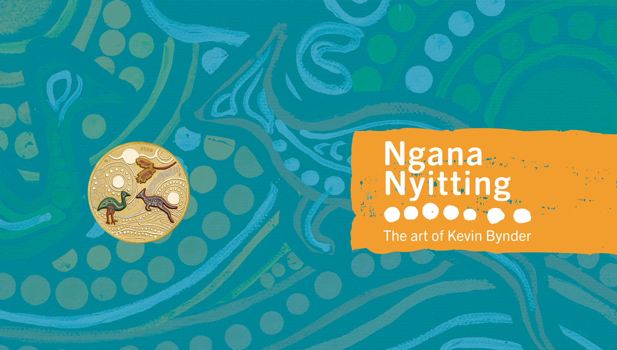 Ngana Nyitting – Blue River 2025 $1 PNC (PM)