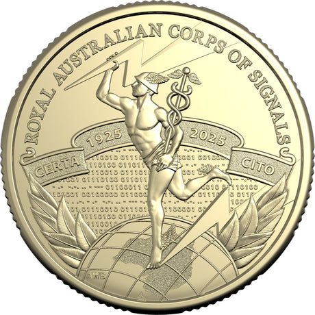 Centenary of the Royal Australian Corps of Signals - 2025 $1 Uncirculated Coin