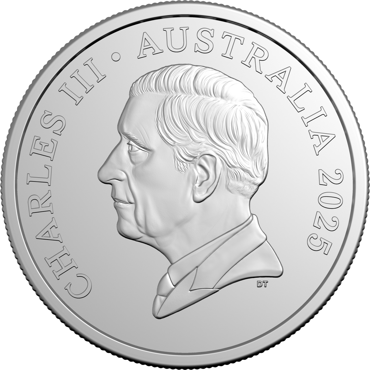HM King Charles III 2025 Premium Coin Roll Set (5c, 10c, 20c, 50c, $1, $2)