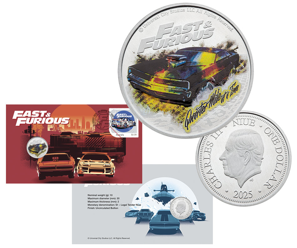 Fast & Furious 2025 $1 PNC