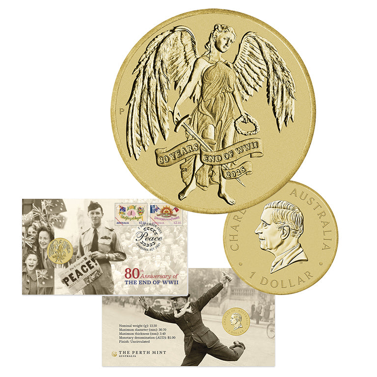 80th Anniversary WWII 2025 $1 PNC