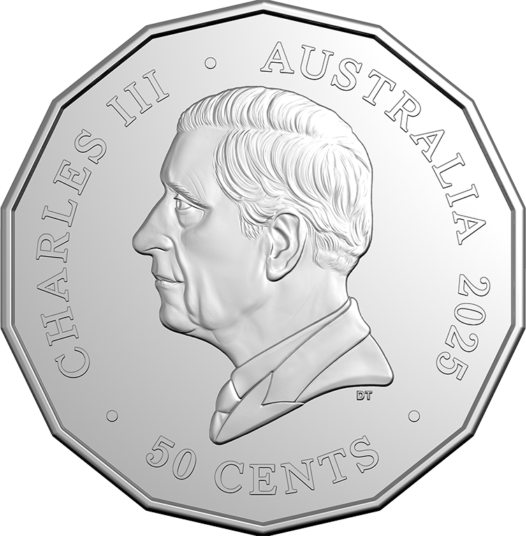 Year of the Snake 2025 50c Uncirculated Tetradecagon Coin