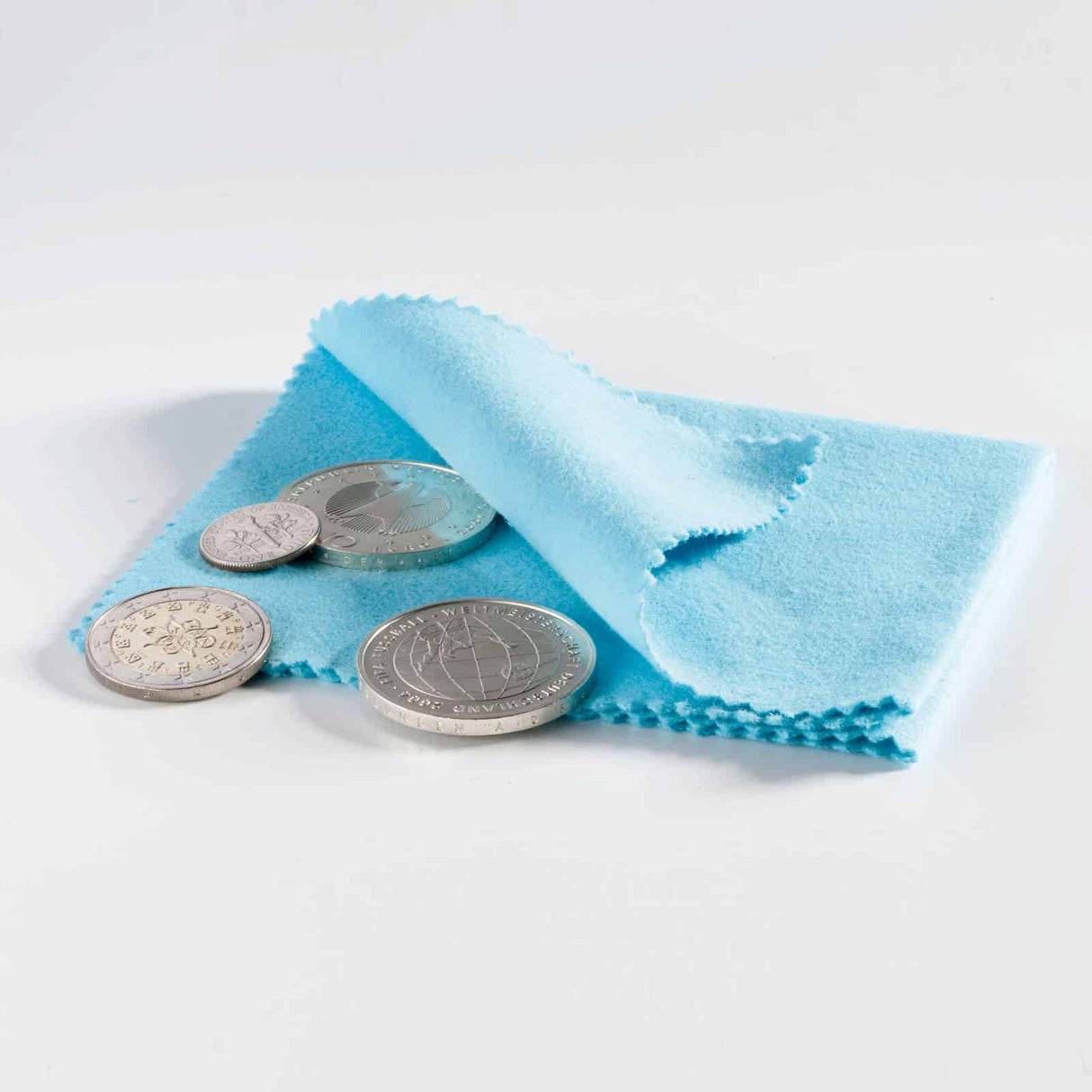 Coin Polishing Cloth (Blue)