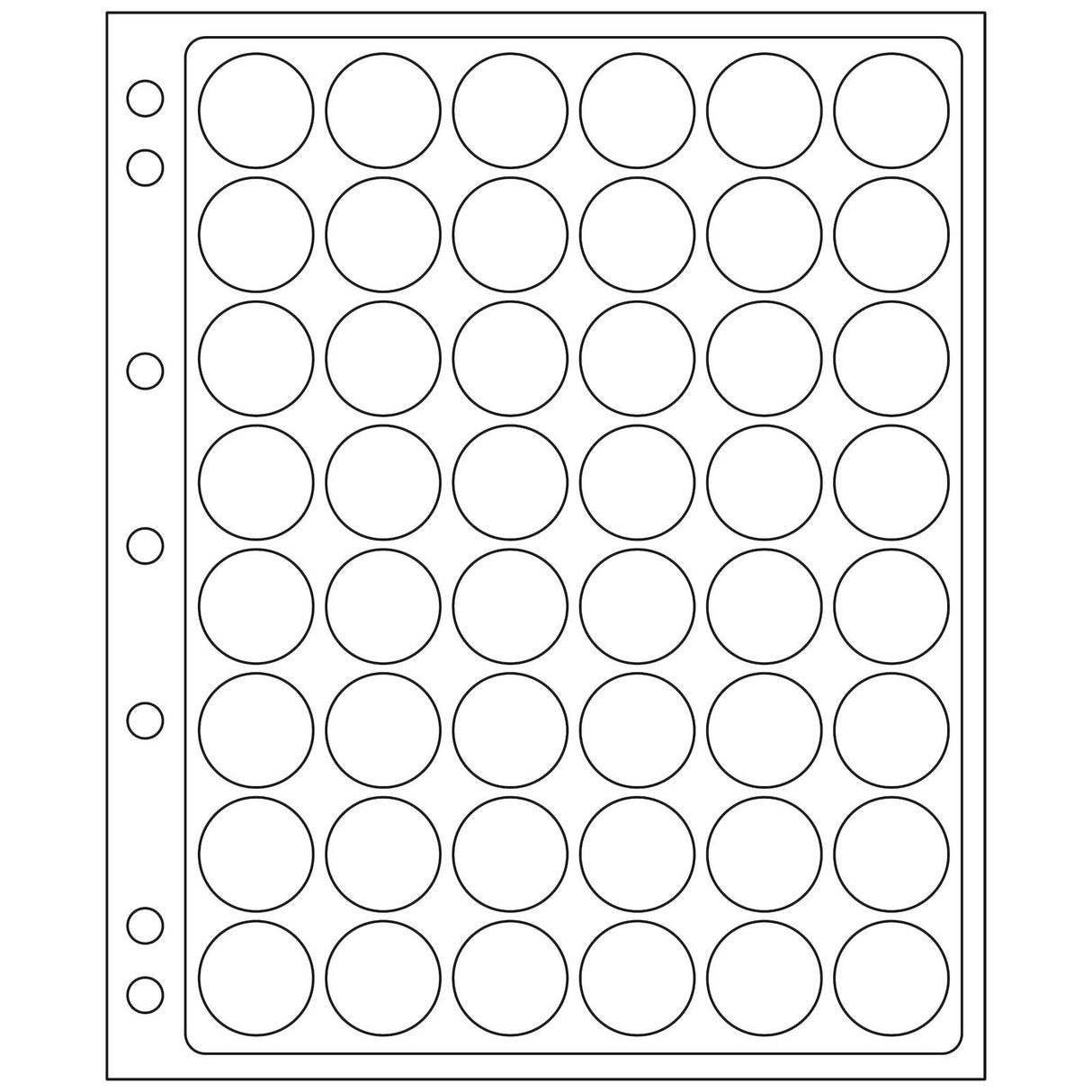 ENCAP Plastic Sheet - 21, 22 & 23mm Capsules - 48 Spots (Pack of 2)