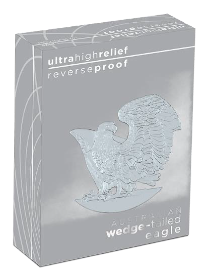 Australian Wedge-tailed Eagle - 2025 $1 1oz Silver Proof Ultra High-Relief Coin