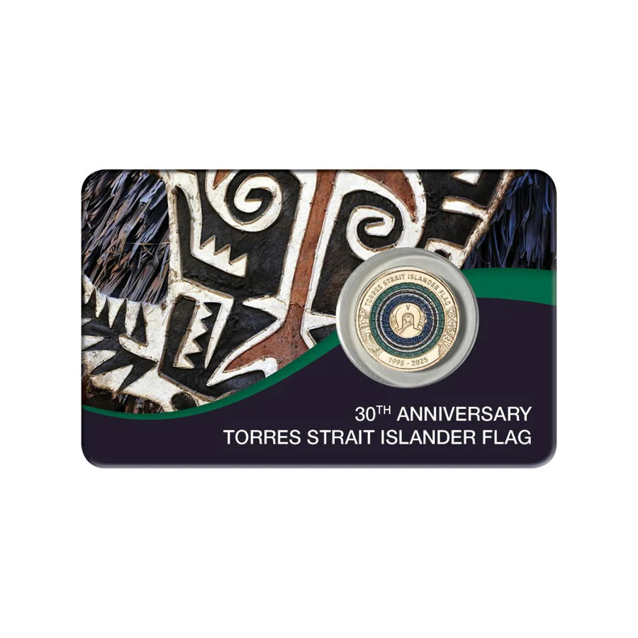 Torres Strait Islander Flag 30th Anniversary 2025 $2 AlBr Coin Pack