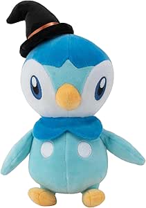 Pokemon Piplup Halloween Witch Hat 8" Plush