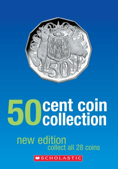 50 Cent Coin Collection Folder (Scholastic)