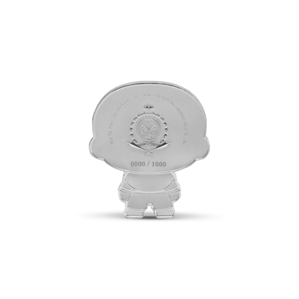 Nickelodeon Avatar The Last Airbender - Aang 1oz Silver Coloured Chibi Coin