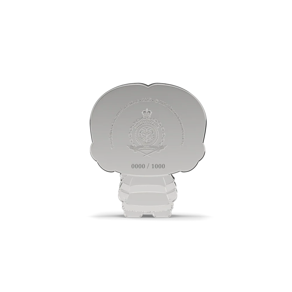 Nickelodeon Avatar The Last Airbender - Katara 1oz Silver Coloured Chibi Coin