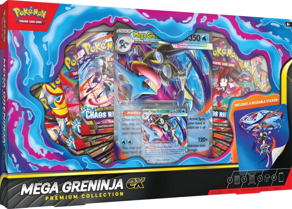 Mega Greninja ex Premium Collection (Pokemon TCG)