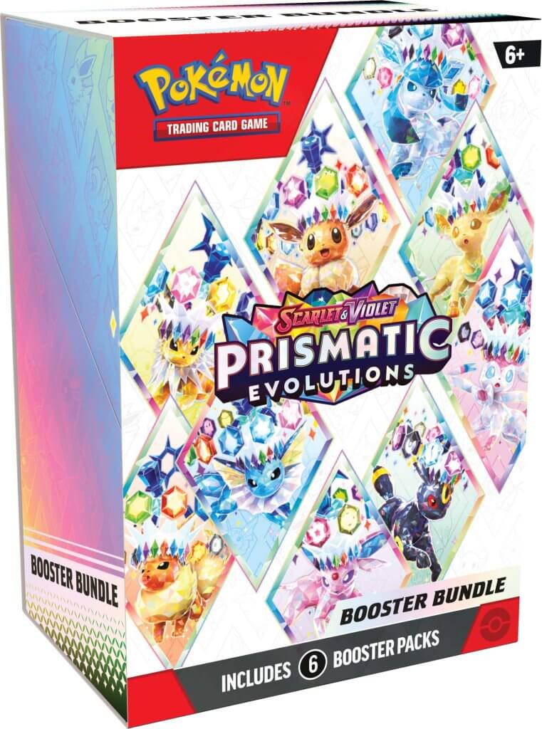 Scarlet & Violet 8.5 Prismatic Evolutions Booster Bundle (Pokemon TCG)