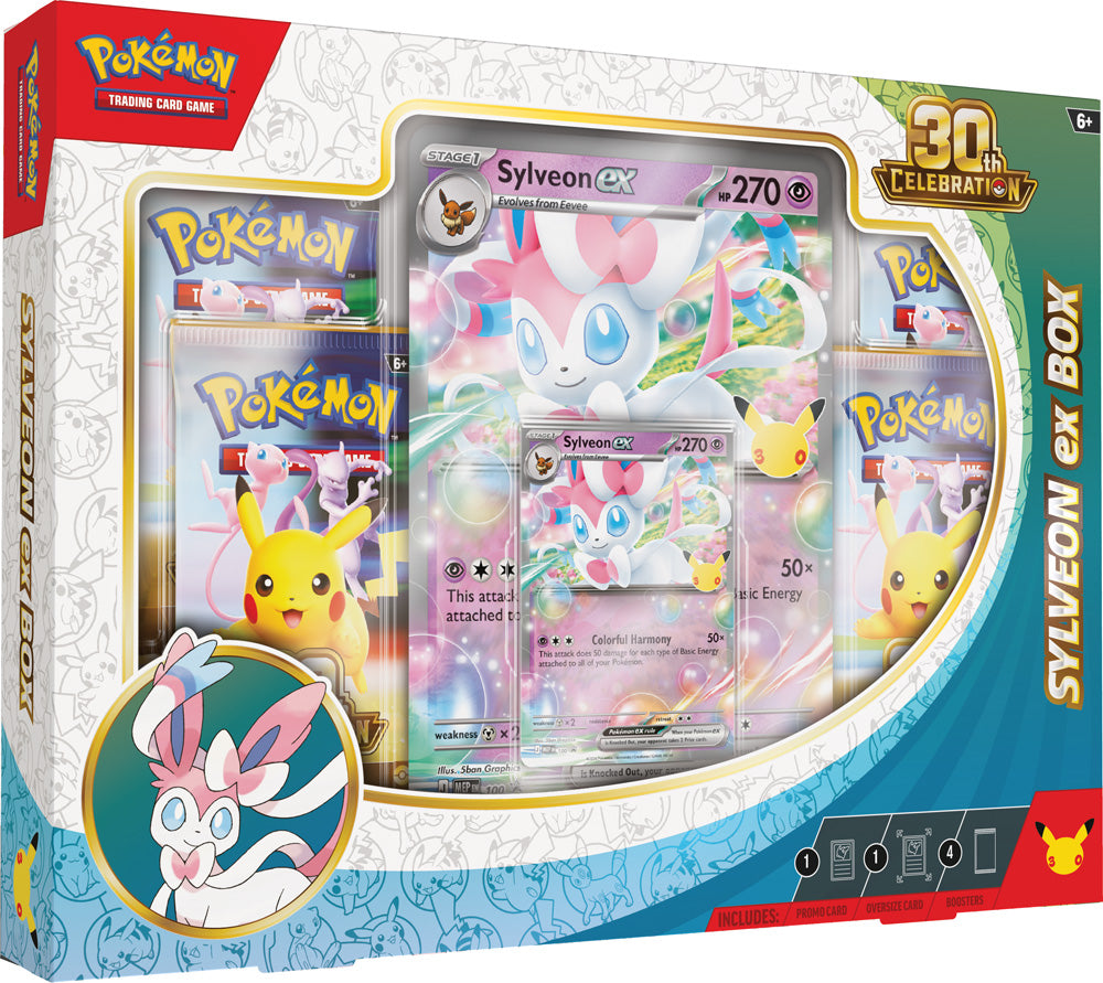 30th Celebration Sylveon ex Box / Greninja ex Box