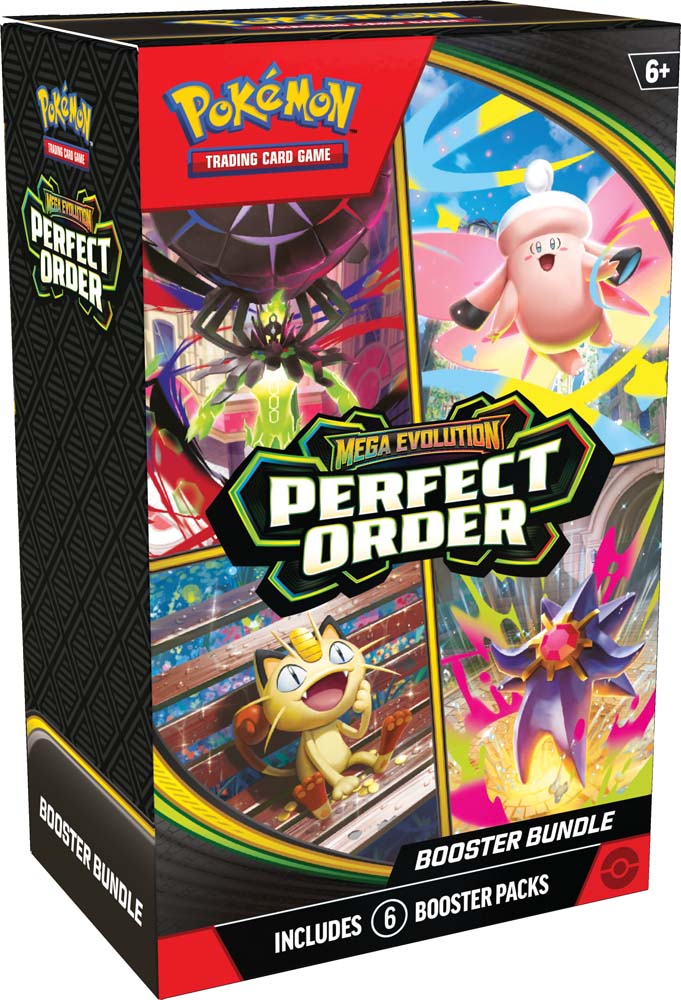 Mega Evolution— Perfect Order Booster Bundle (Pokemon TCG)