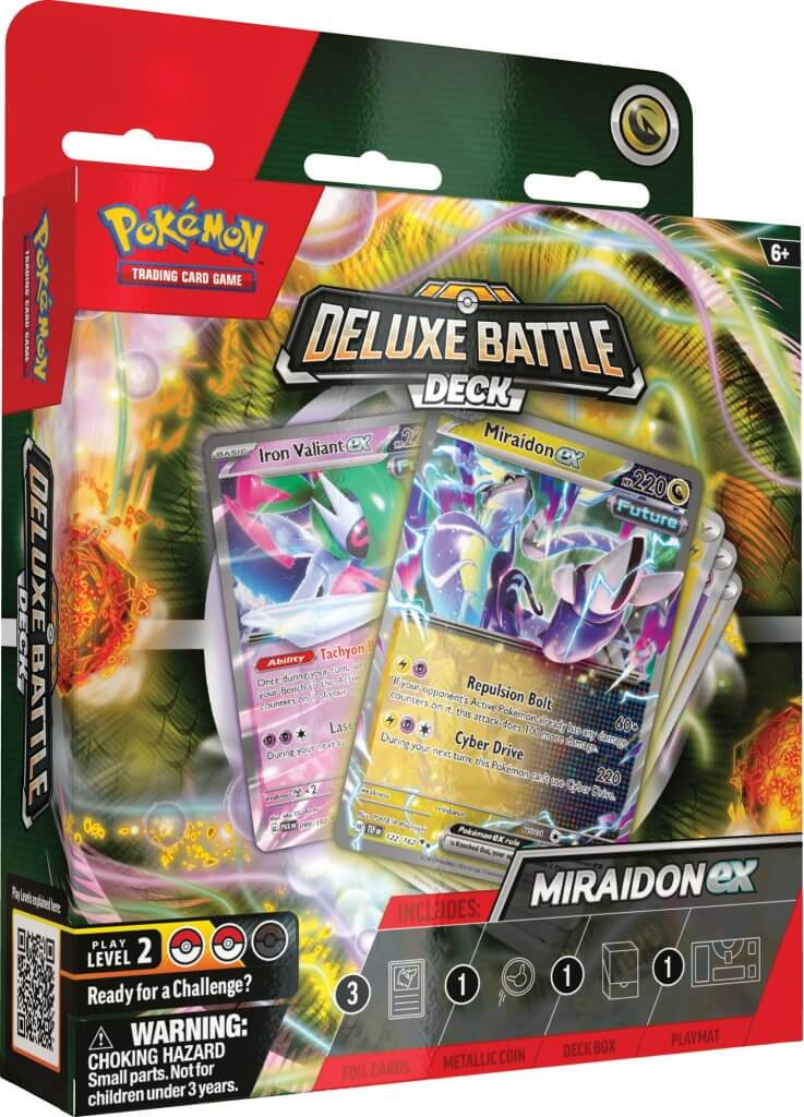 Miraidon ex / Koraidon ex Deluxe Battle Deck (Pokemon TCG)