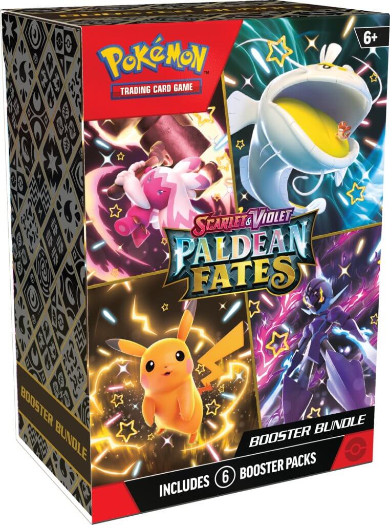 Scarlet & Violet 4.5 Paldean Fates Booster Bundle Set (Pokemon TCG)
