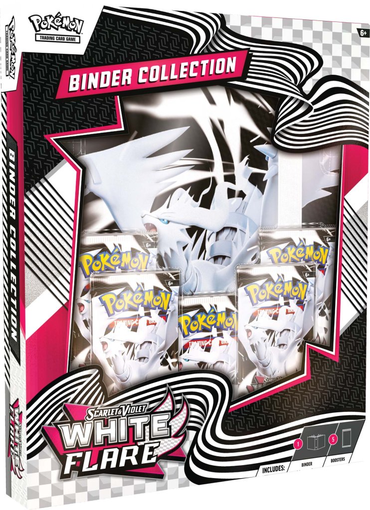 Scarlet & Violet—White Flare Binder Collection (Pokemon TCG)