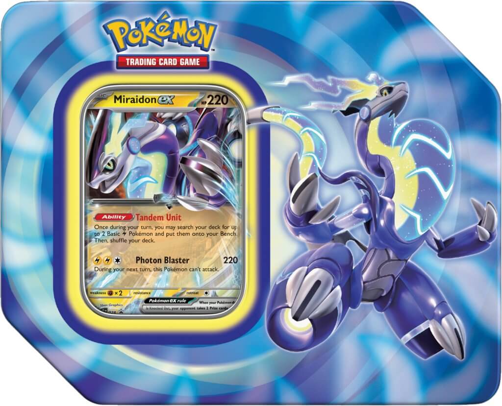 Paldea Legends Tin (Pokemon TCG)