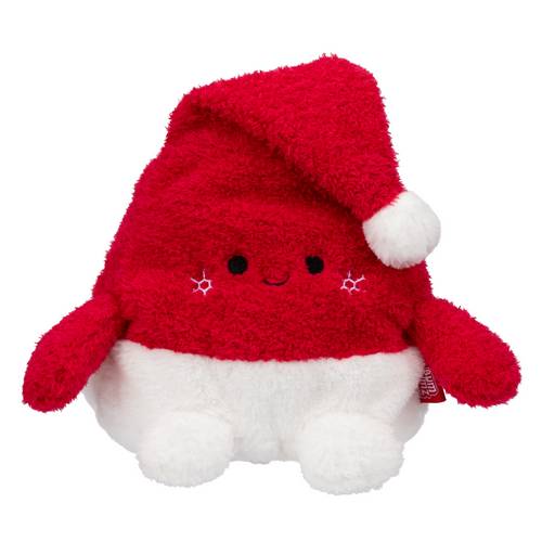BumBumz 7.5" Holiday Bumz Plush - Sal the Santa Hat