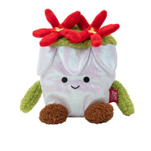 BumBumz 7.5" Holiday Bumz Plush - Ponti the Poinsettia