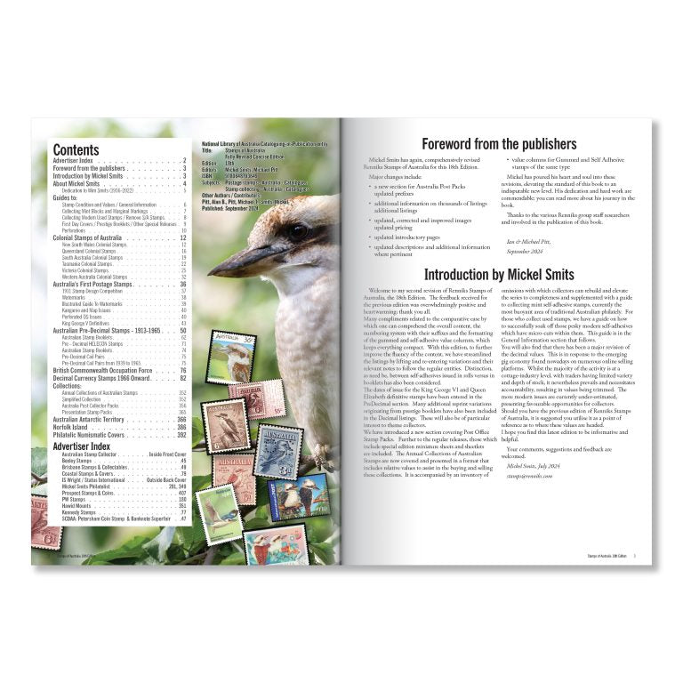Renniks Stamps of Australia (18th Edition - Newest)