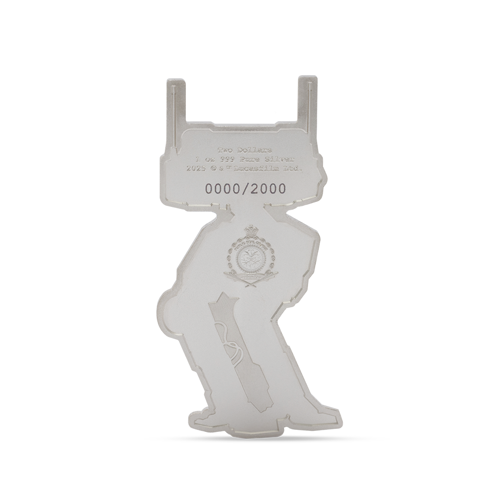 Star Wars - Droids - BD-72 2025 1oz Silver Coloured Proof Coin