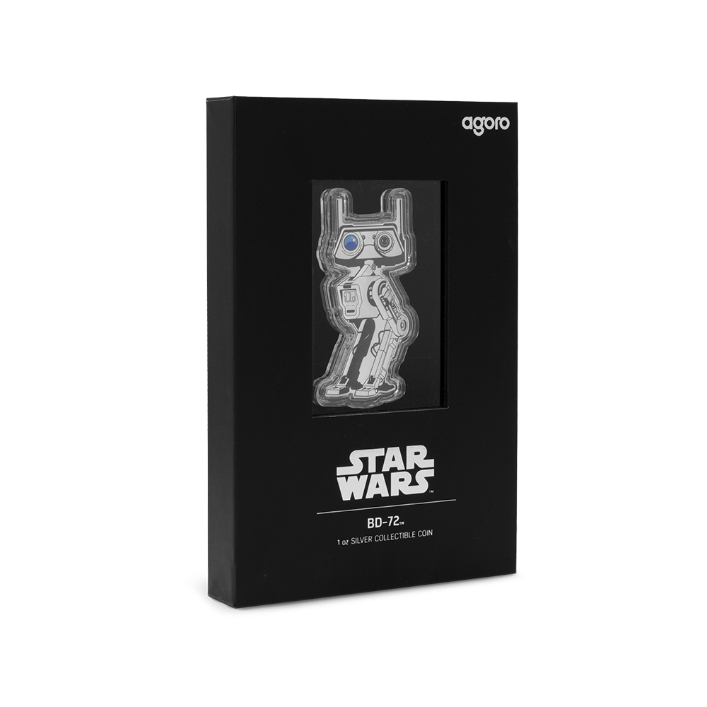 Star Wars - Droids - BD-72 2025 1oz Silver Coloured Proof Coin