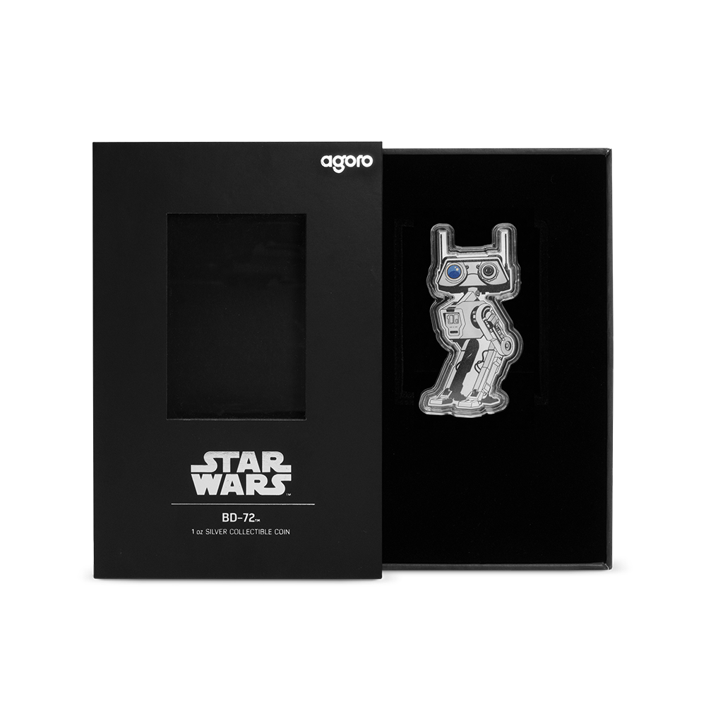 Star Wars - Droids - BD-72 2025 1oz Silver Coloured Proof Coin