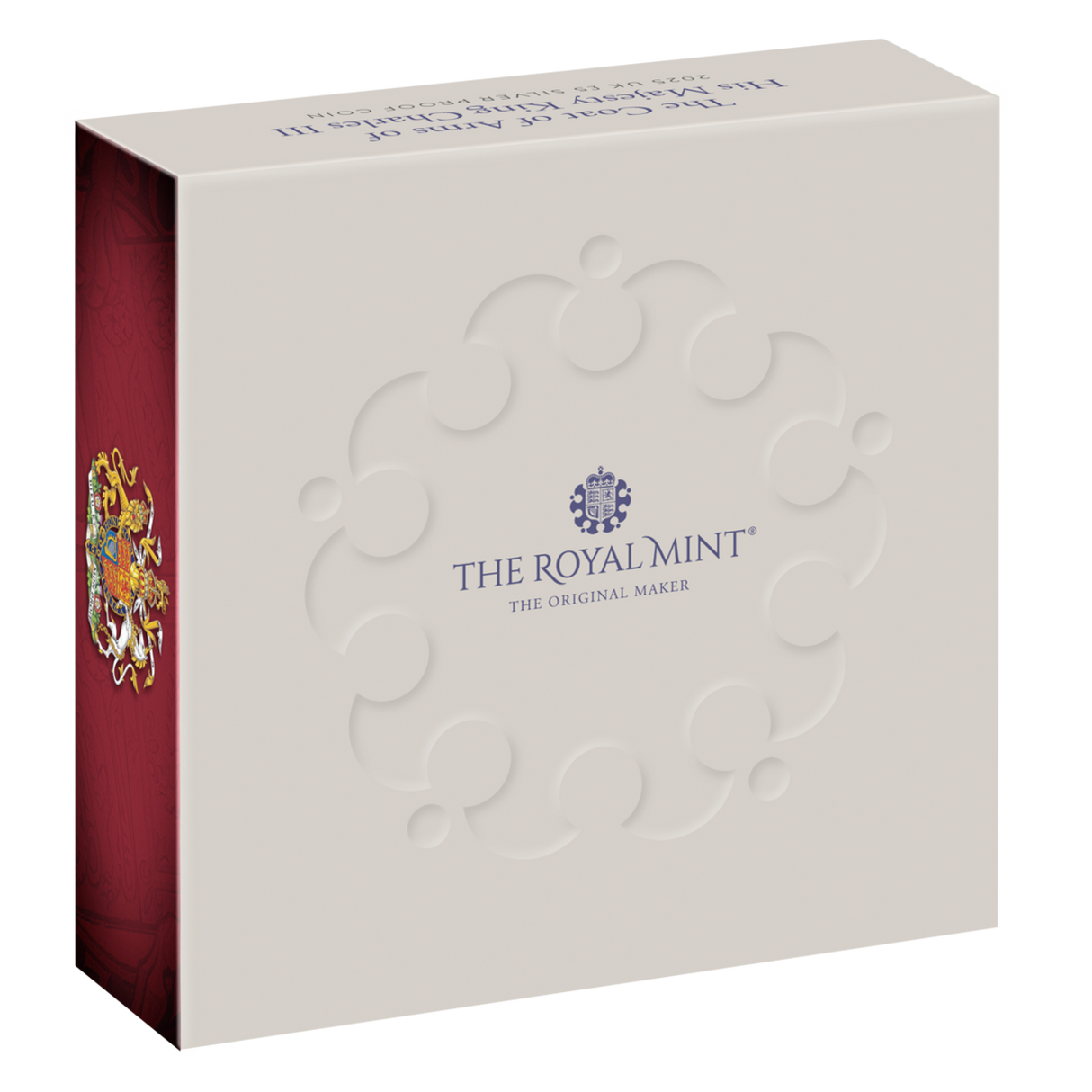 The Royal Arms of His Majesty King Charles III 2025 UK £5 Silver Proof Coin